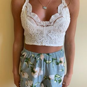 two pieces floral set